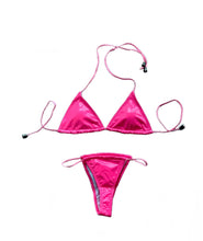 Load image into Gallery viewer, &#39;VIRYL&#39; BIKINI SET - PINK
